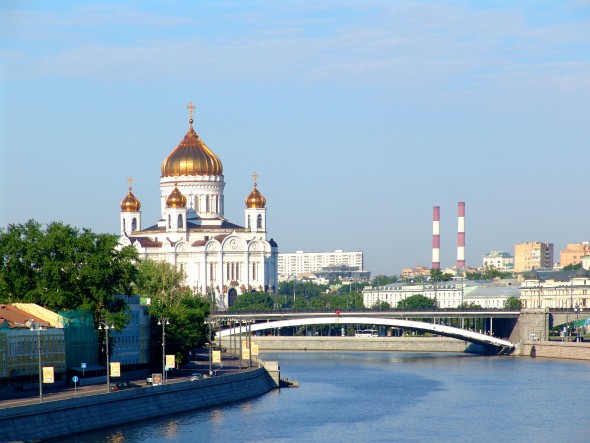 Купить постер Москва, постеры для интерьера в рамах на заказ